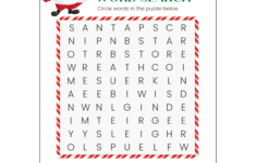 Christmas Word Online Search regarding Christmas Online Word Search