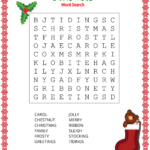 Christmas Word Prototyping Easy Large For Christmas Word Search Large Print