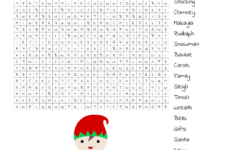 Christmas Word Scramble - Wordmint inside Christmas Science Word Search