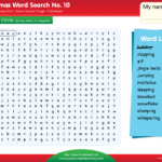 Christmas   Word Search #10   Super Simple Pertaining To Christmas Song Word Search