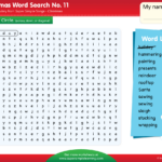 Christmas   Word Search #11   Super Simple With Christmas Word Search Online