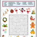 Christmas Word Search 2   Ezpzlearn Inside Christmas Word Search For Elementary