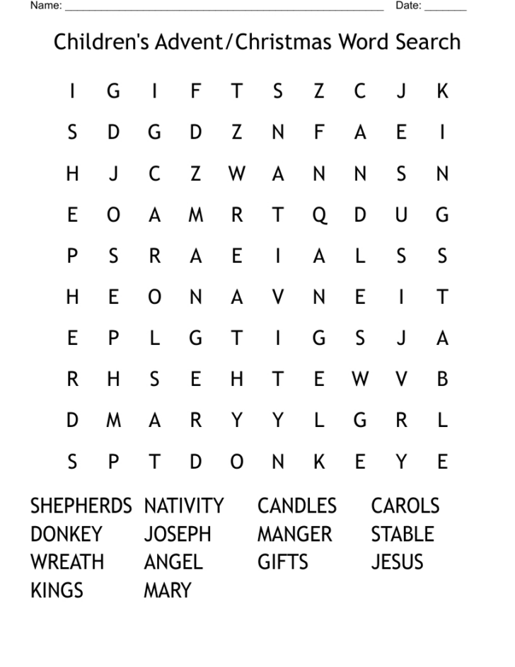 Abcya Christmas Word Search