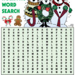 Christmas Word Search   Best Coloring Pages For Kids Throughout Christmas Word Search Games