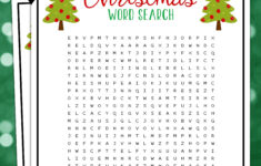 Christmas Word Search / Christmas Party Games / Xmas Puzzle / Fun inside Word Search Game Christmas