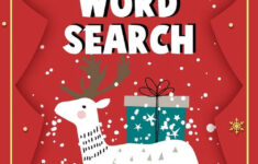 Christmas Word Search.: Easy Large Print Word Search Puzzle Book intended for Christmas Word Search Books
