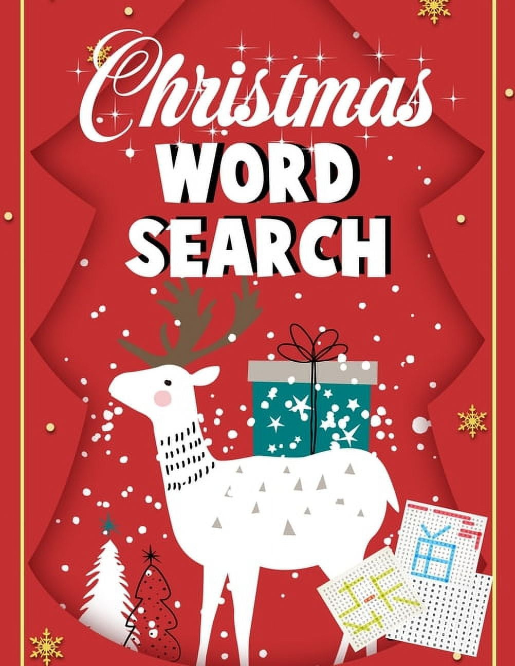 Christmas Word Search.: Easy Large Print Word Search Puzzle Book intended for Christmas Word Search Books