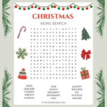 Christmas Word Search For Kids   Fox Farm Home Within Christmas Word Search Kids