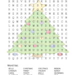 Christmas Word Search (Free Printable Pdf Puzzles) – Diy Projects In Christmas Tree Word Search Answer Key