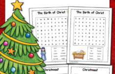Christmas Word Search Puzzles - Mamas Learning Corner throughout Free Christmas Word Search Puzzles