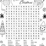 Christmas Word Search | Skip To My Lou Inside Christmas Word Search Coloring Pages