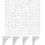 Christmas Word Search   Wordmint Pertaining To 100 Word Christmas Word Search