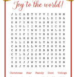 Christmas Word Searches   25 Free Printables | Printabulls Throughout Christmas Word Search Religious Printable