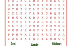 Christmas Word Searches - 25 Free Printables | Printabulls within Free Word Search Christmas