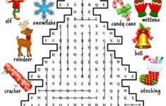Christmas Wordsearch Fun Activity |…: English Esl Worksheets Pdf &amp; Doc in Word Search Christmas Tree