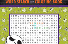 Disney Tim Burton'S The Nightmare Before Christmas Word Search And in Night Before Christmas Word Search