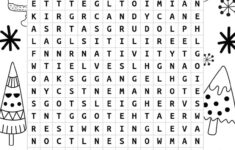 Free Printable Christmas Deals Word Search inside Printable Word Search Christmas