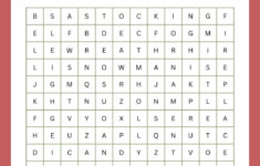 Free Printable Word Search Worksheet Templates | Canva regarding Christmas Word Search Pro