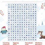 Jolly Holiday Word Search! | Learning Resources Throughout Christmas Holiday Word Search