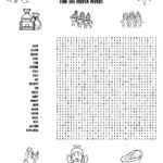 Nativity Themed Word Searches • Beeloo Printable Crafts And Regarding Christmas Nativity Word Search