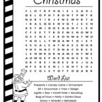 Pin Page In Christmas Word Search Coloring Pages