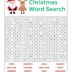 Santa'S Christmas Word Search Activity Page   Mama Likes This For Free Christmas Word Search Puzzles