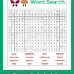 Santa'S Christmas Word Search Activity Page   Mama Likes This Throughout Christmas Word Search With Answers