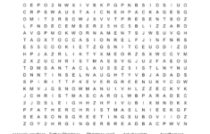 Santa'S Workshop - Hard Word Search - Wordmint within Hard Christmas Word Search Printable