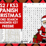 Spanish Christmas Word Search Freebie | Teaching Resources In Free Spanish Christmas Word Search