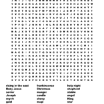 The Birth Of Jesus Word Search   Wordmint Inside Christmas Jesus Word Search