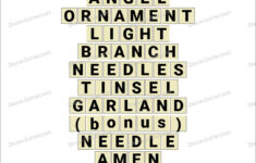 Word Search Pro 434 Decoration On A Christmas Tree Answers • Game pertaining to Christmas Tree Word Search Pro