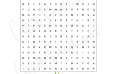 7 Fun Easter Word Search Printables (Free!) - Cassie Smallwood with Easter Word Search Printable Religious