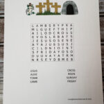 Christian Easter Word Search   Lovinghomeschool Regarding Easter Word Search Jesus