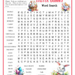 Easter Bunny Word Search Regarding Fun Easter Word Search