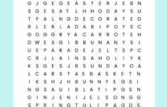 Easter Word Search (Free Printable Pdf For Kids) with Easter Word Search Kids