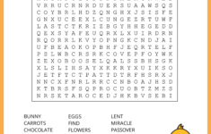 Easter Word Search (Free Printable Pdf Puzzles) – Free Printables regarding Easter Word Search Pro