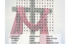 Easter Word Search - Religious - Martin'S Famous Potato Rolls And intended for Religious Easter Word Search