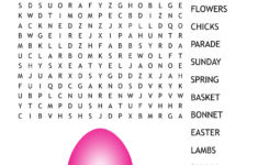 Easter Word Search - Wordmint inside Easter Word Search Online