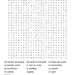 French Easter Word Search   Wordmint Inside French Easter Word Search
