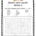 French: Easter Word Searchteach Simple Pertaining To French Easter Word Search