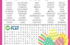 Hard Easter Word Search Printable - Free - Growing Play regarding Easter Word Searches Hard