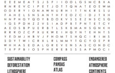 Printable Geography Word Search - Cool2Bkids inside Middle East Geography Word Search