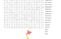 Southeast Asia Word Search - Wordmint intended for East Asia Word Search