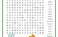 Spanish Word Search For Kids with Spanish Easter Word Search
