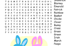 St. Patricks Day &amp; Easter Word Search Puzzle - Wordmint with regard to Easter Day Word Search