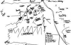 Trekking Across Switzerland, Guidedlocals' Hand-Drawn Maps with regard to Trekking Through The Middle East Word Search