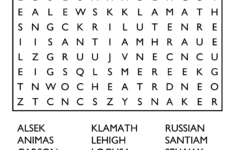 10 Free Printable Word Search Puzzles in Free Large Printable Word Searches For Seniors