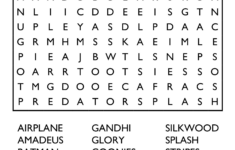 10 Free Printable Word Search Puzzles throughout Big Word Searches Printable