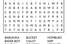 10 Free Printable Word Search Puzzles throughout Printable Word Search Puzzles Free