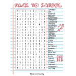 10 Fun Back To School Printable Word Search Puzzles | Kids With Regard To Free Printable Word Search Elementary School 10 Fun Back To School Printable Word Search Puzzles | Kids With Regard To Free Printable Word Search Elementary School